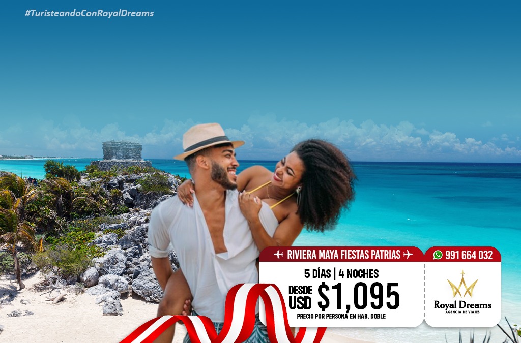 Fiestas patrias riviera maya