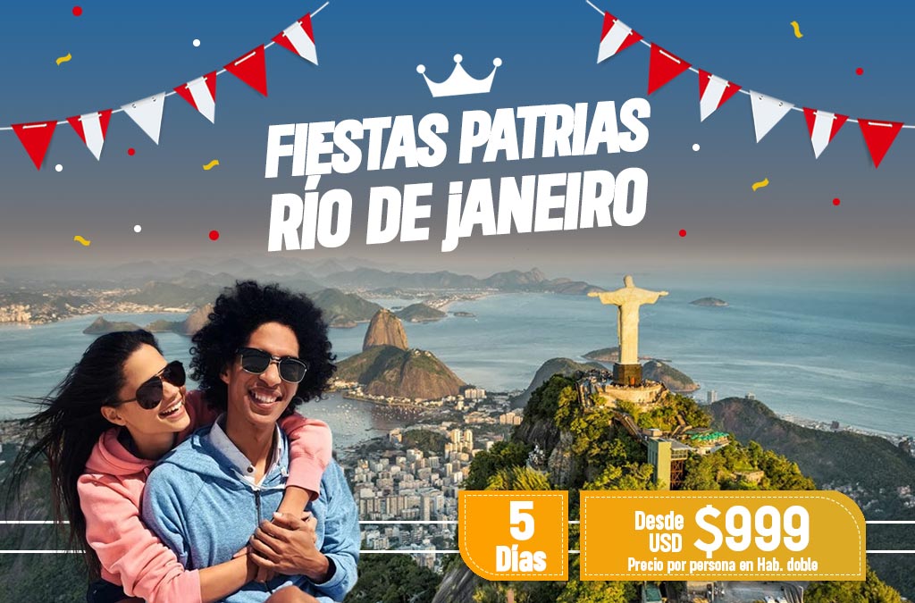 Paquetes Fiestas Patrias Río de Janeiro