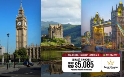 Paquetes a Inglaterra, Escocia y Londres