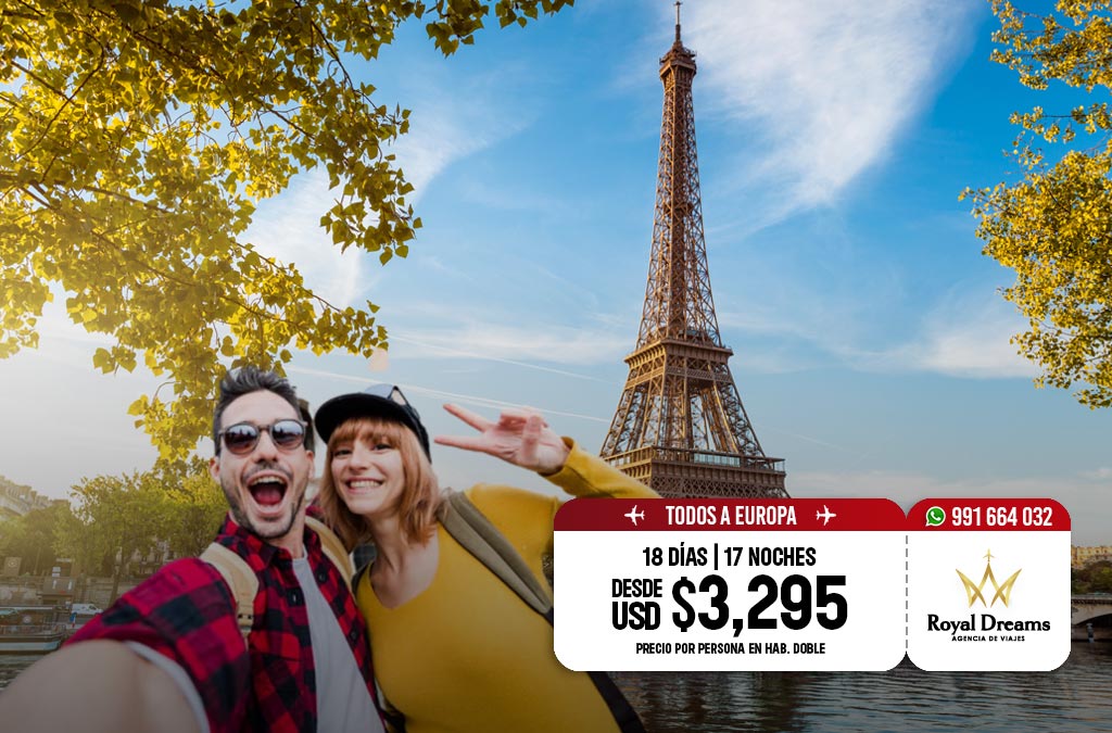 Paquetes todos a Europa