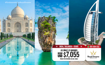 Paquetes a La India, Tailandia + Dubái