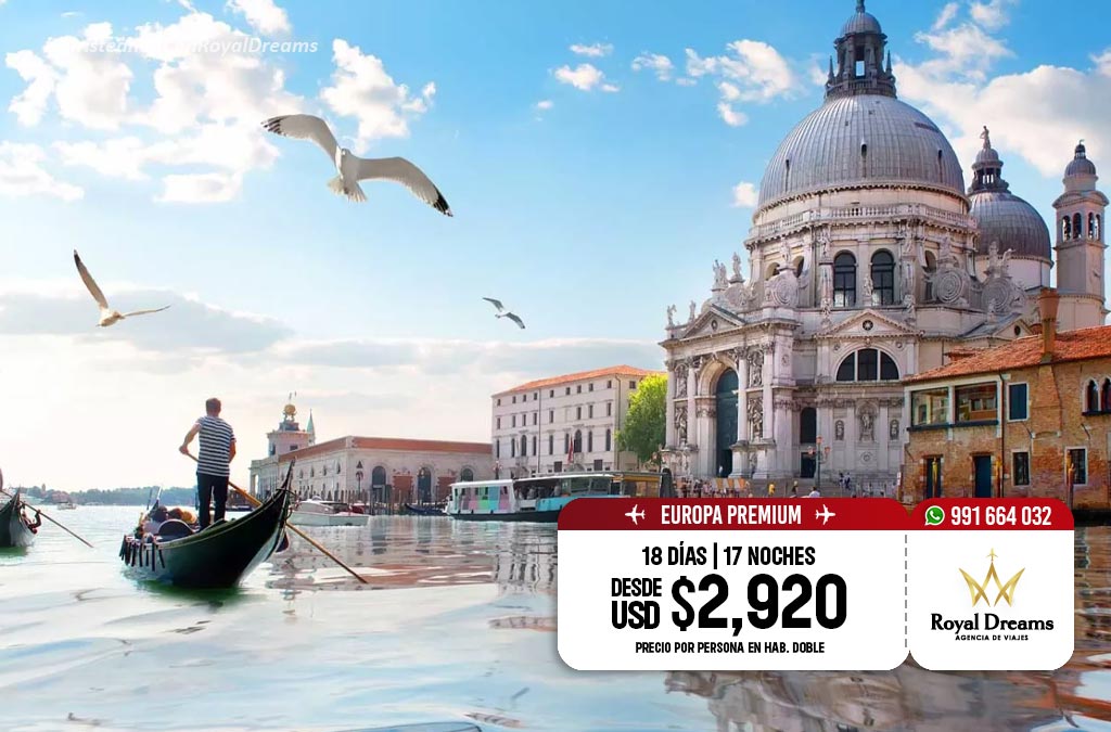 paquetes a europa premium
