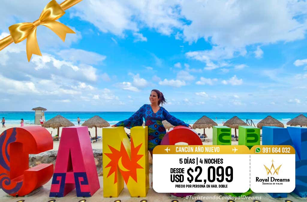 paquetes año nuevo Cancún
