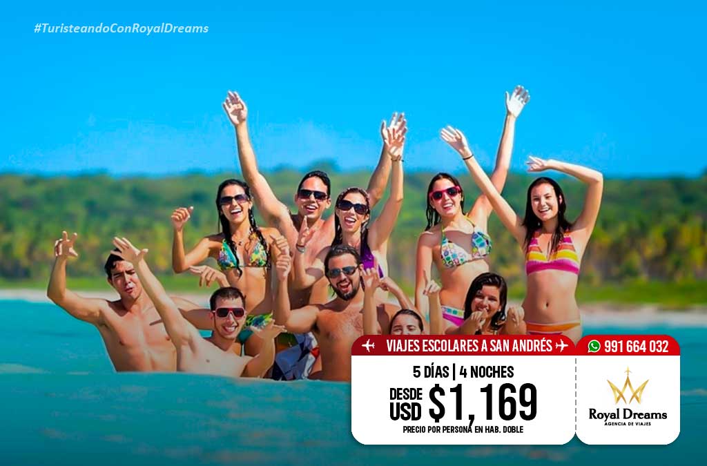 viajes escolares a san Andrés