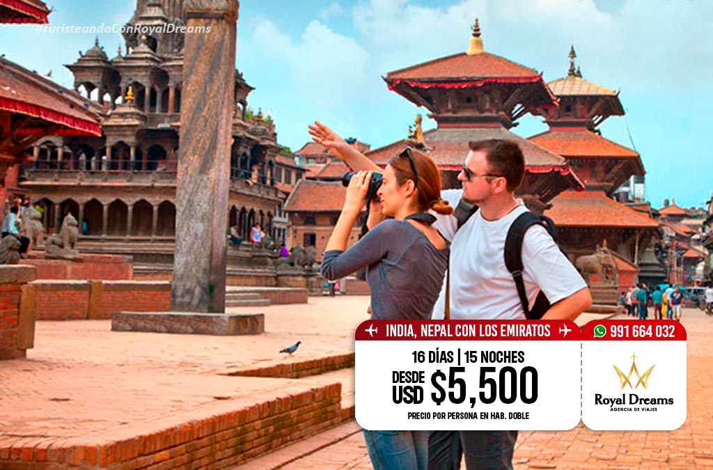 paquetes a la india y Nepal
