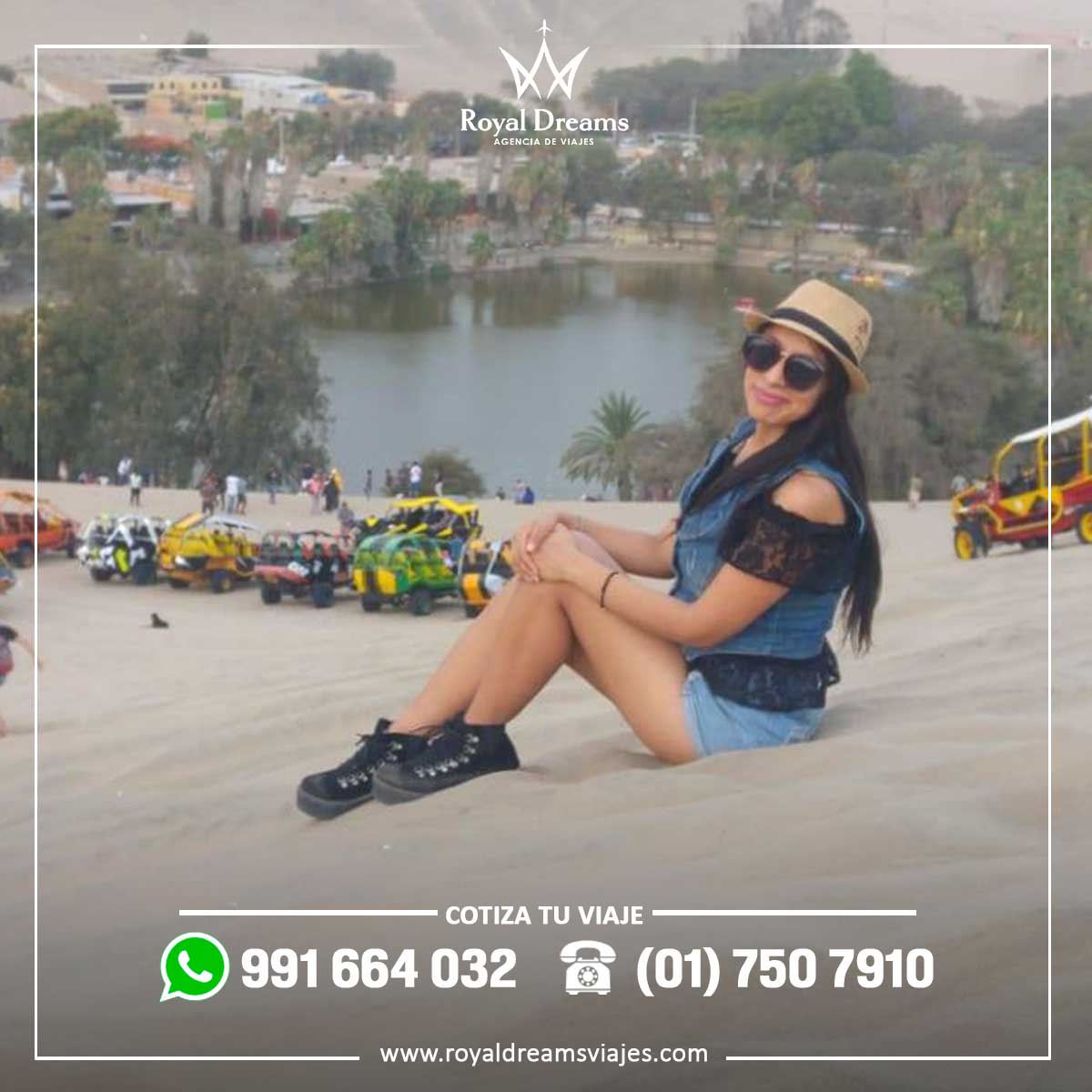 Pasajero Royal Dreams Circuito Lima Paracas Ica Arequipa y Cusco