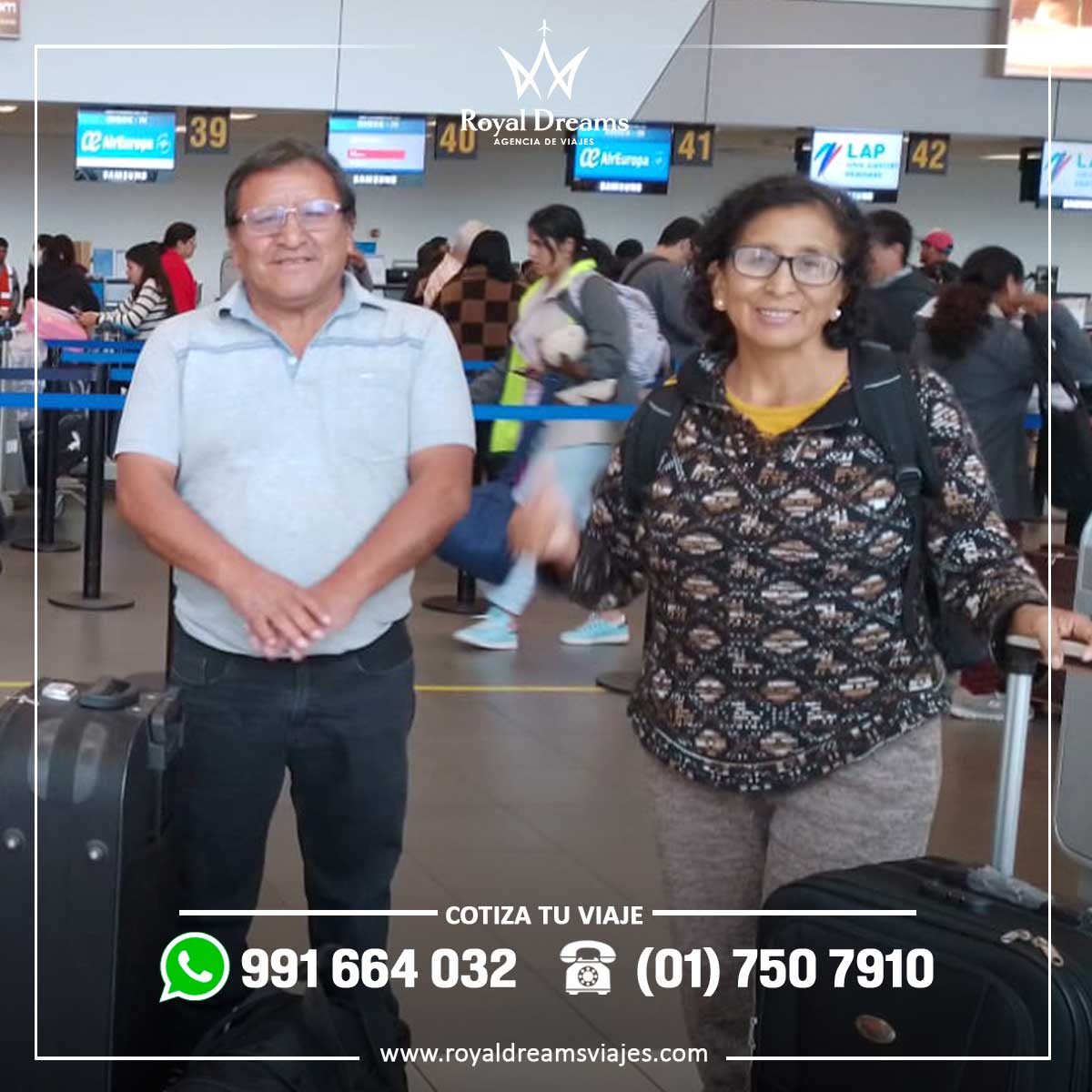 Pasajeros Royal Dreams Bienvenidos a Europa III