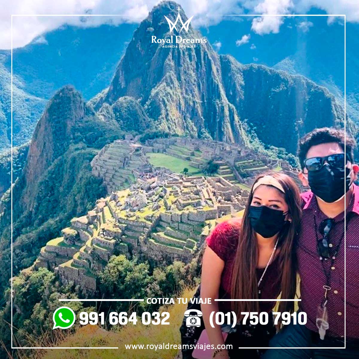 Pasajeros Royal Dreams Conociendo el Perú del Sur al Norte