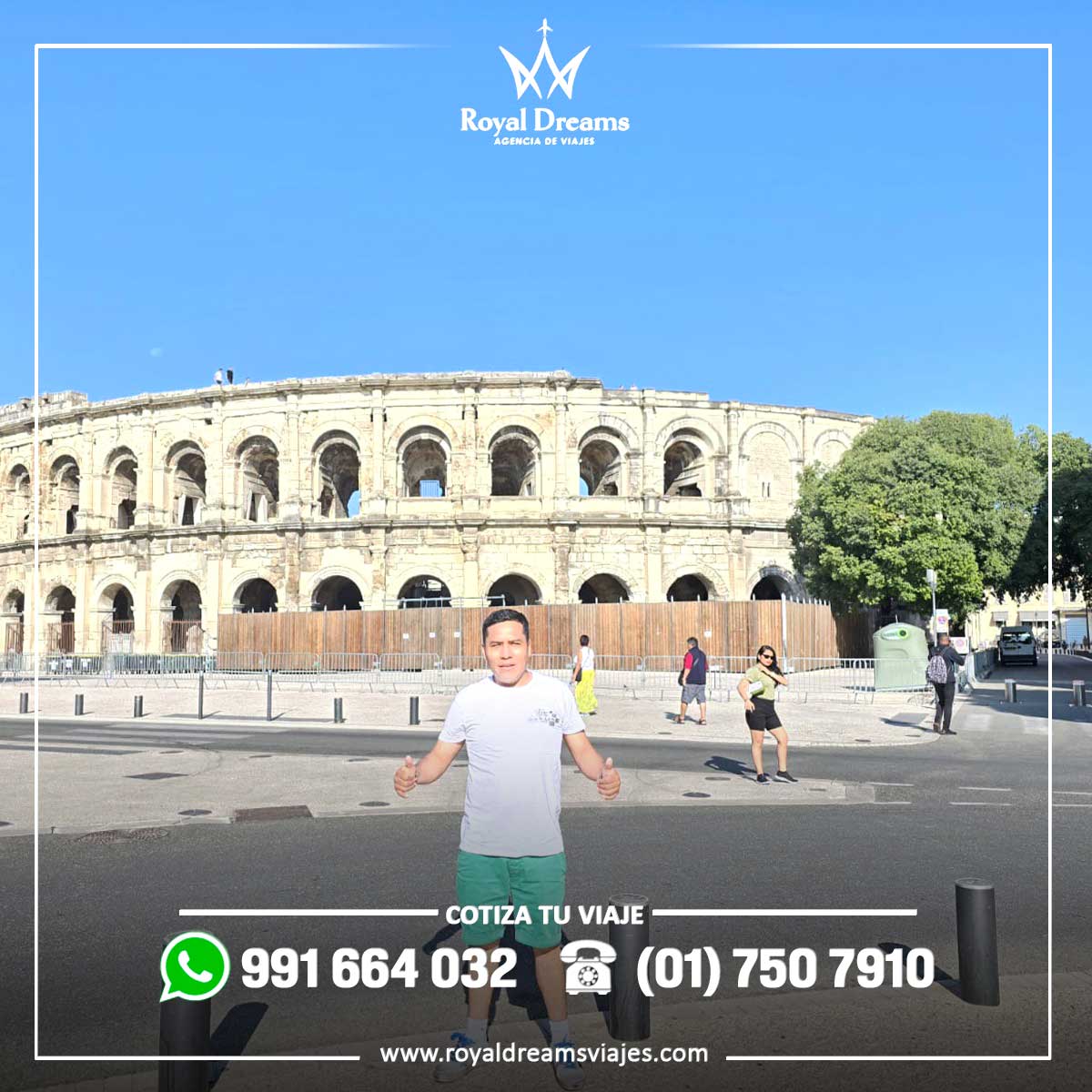 Pasajeros Royal Dreams Mega Europa Año Nuevo