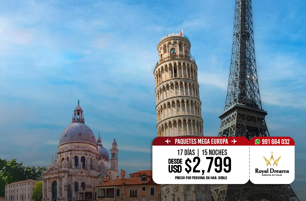 paquetes a mega europa