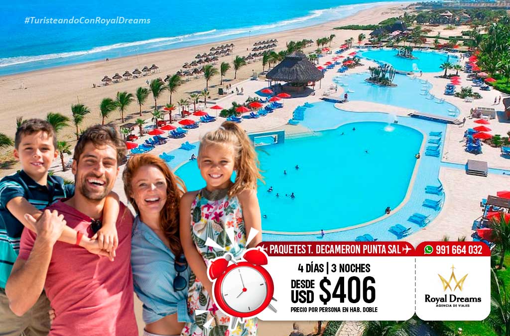 paquetes turísticos a decameron punta sal