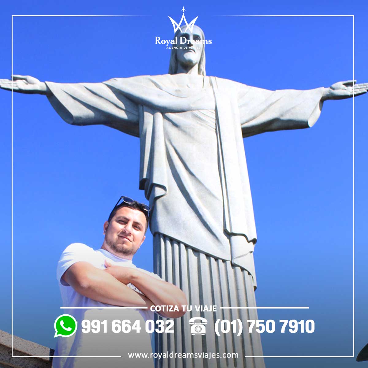 Pasajeros Royal Dreams Semana Santa Río de Janeiro