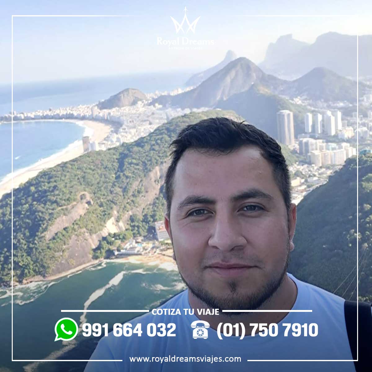 Pasajeros Royal Dreams Semana Santa Río de Janeiro