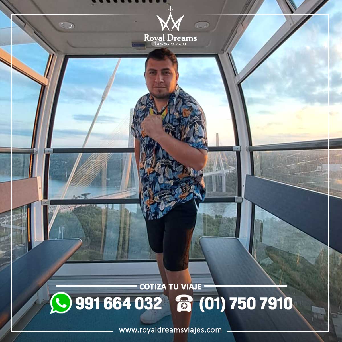 Pasajeros Royal Dreams Semana Santa Río de Janeiro