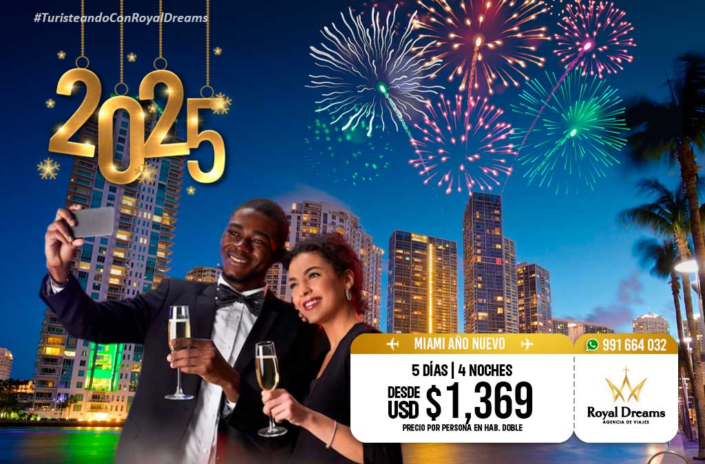 paquetes año nuevo Miami