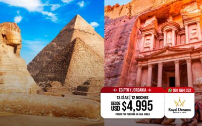 Paquetes Egipto y Jordania