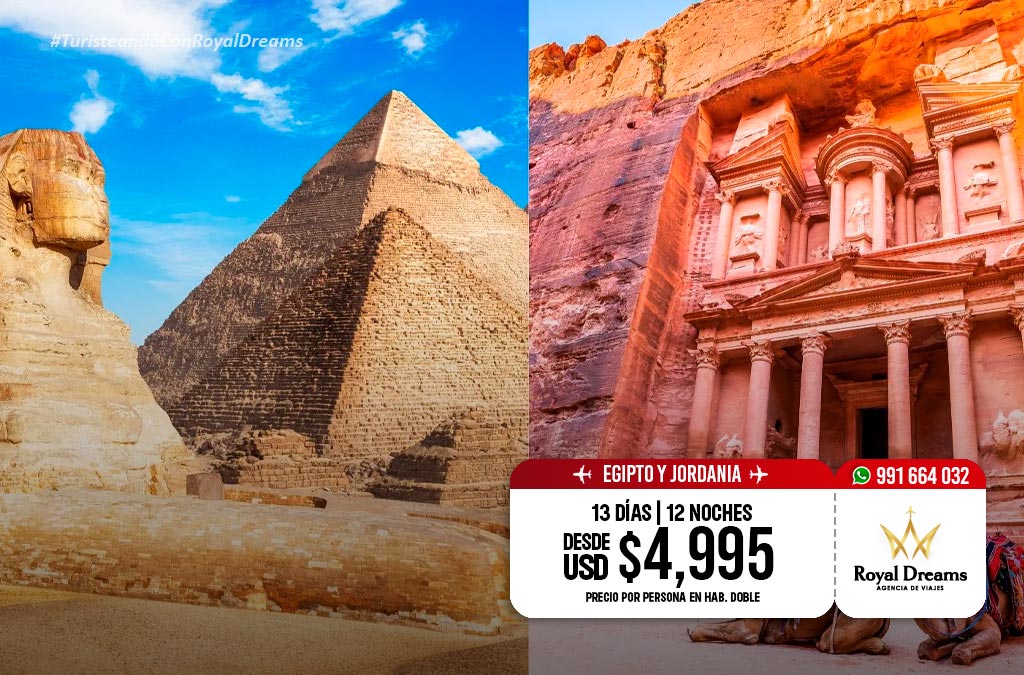 paquetes Egipto y Jordania