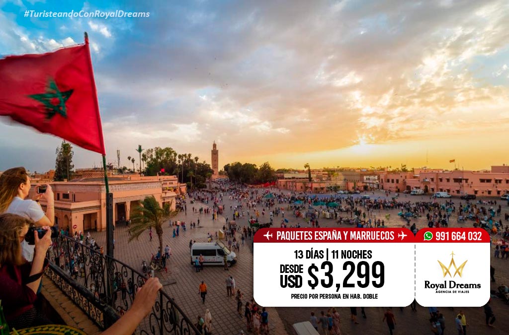 paquetes España y marruecos