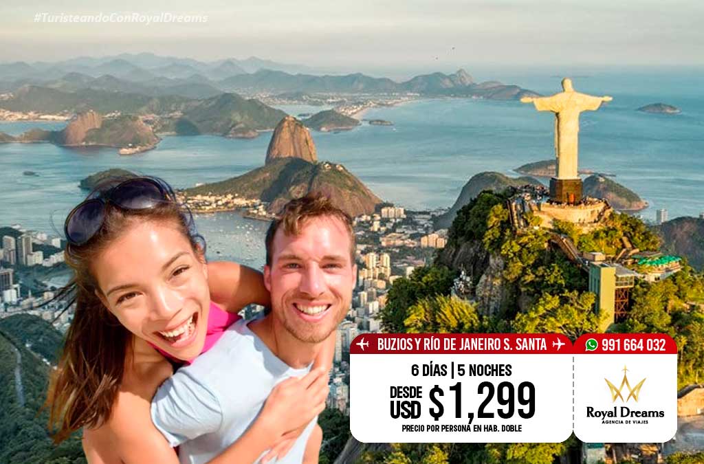 paquetes semana santa buzios y rio de janeiro