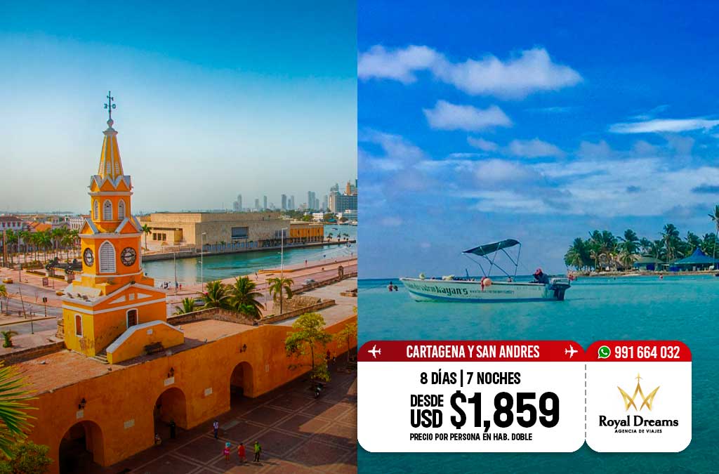 viajes escolares a cartagena y san andres