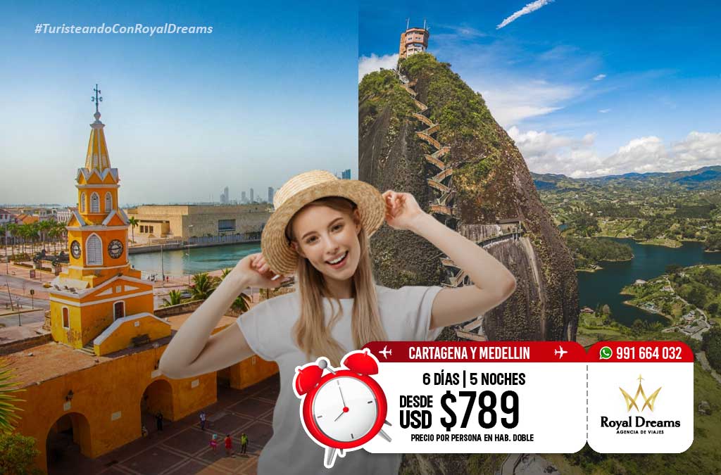 ofertas de viajes a cartagena y medellín