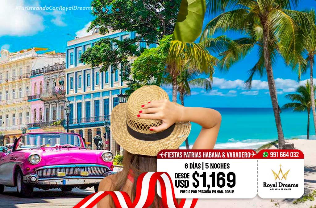 paquetes fiestas patrias habana y varadero