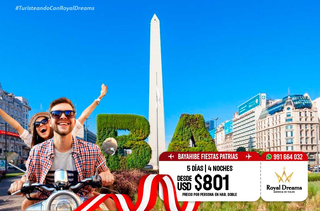 paquetes fiestas patrias buenos aires