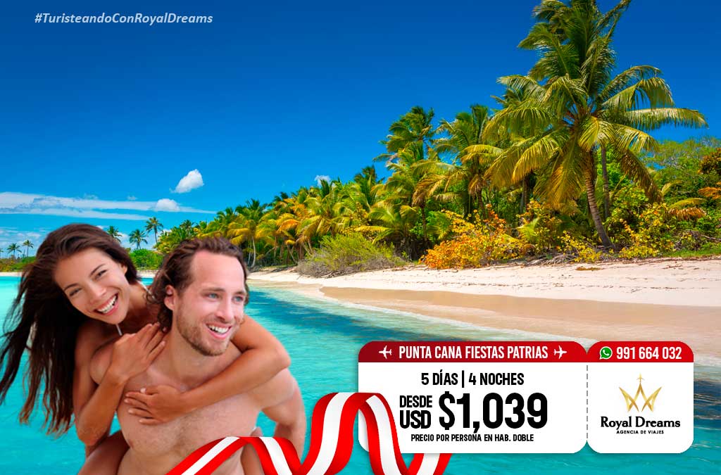 paquetes fiestas patrias punta cana