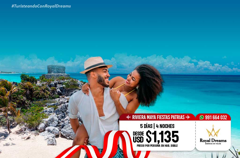 paquetes fiestas patrias riviera maya