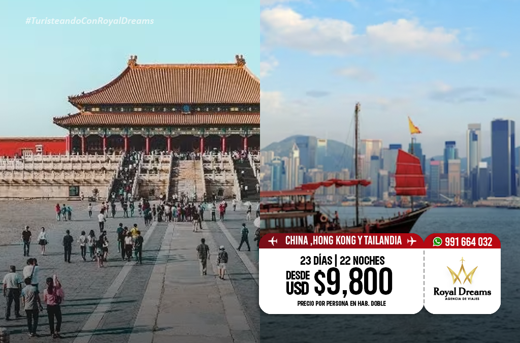 CHINA, HONG KONG Y TAILANDIA