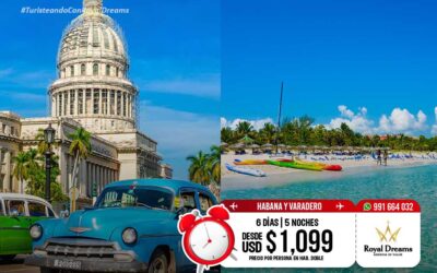 Ofertas de viajes a La Habana y Varadero