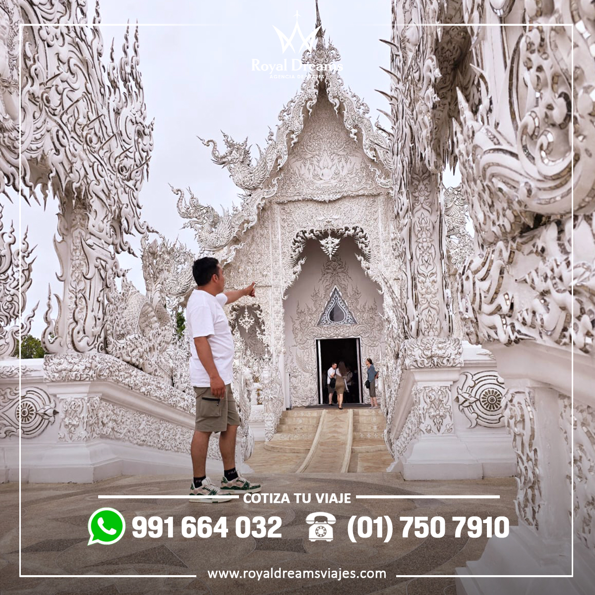 Pasajeros Royal Dreams a Tailandia