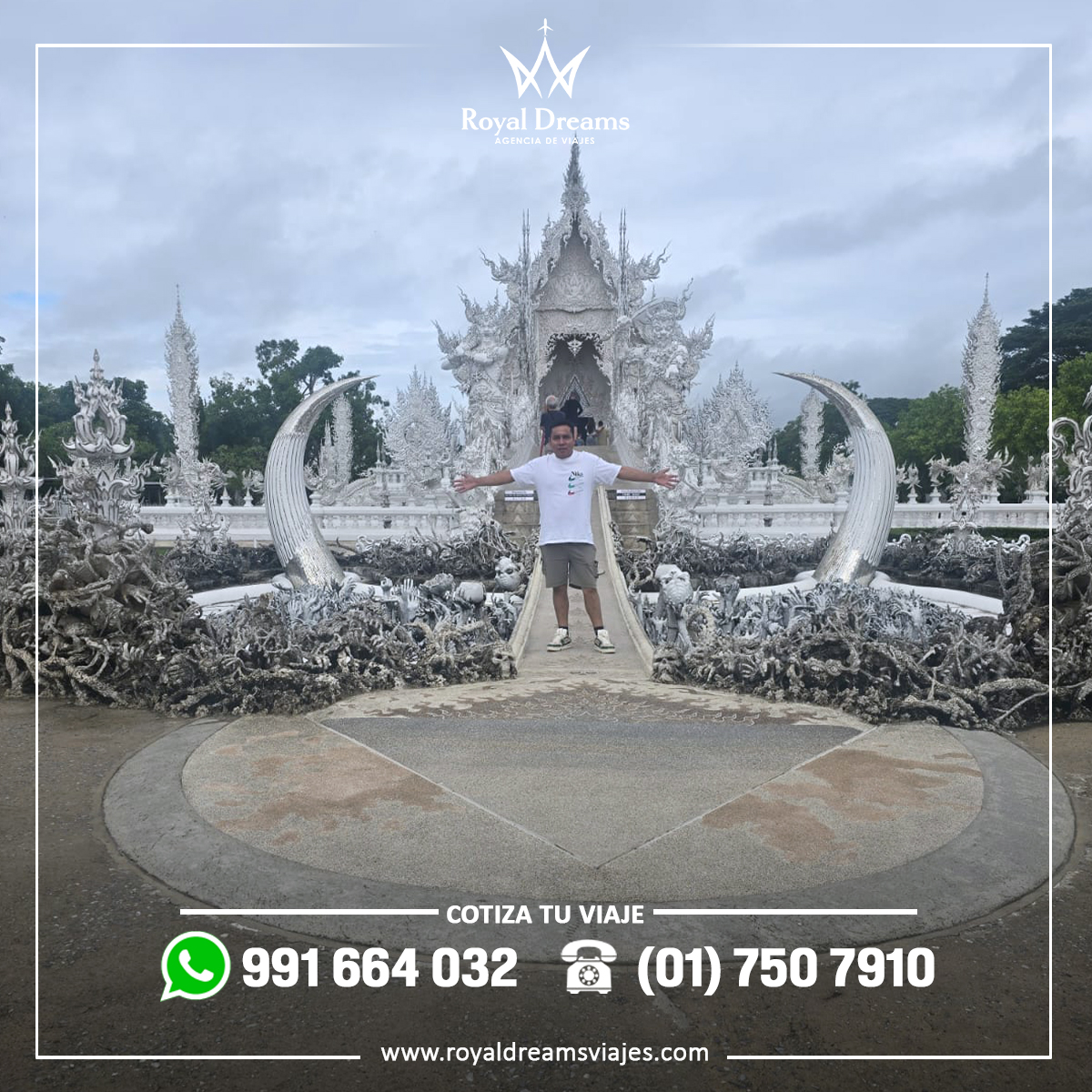 Pasajeros Royal Dreams a Tailandia