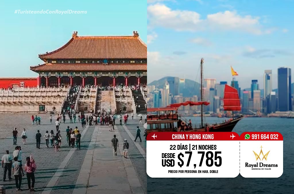 China, Hong Kong y Tailandia