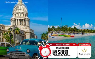 Ofertas de viajes a La Habana y Varadero